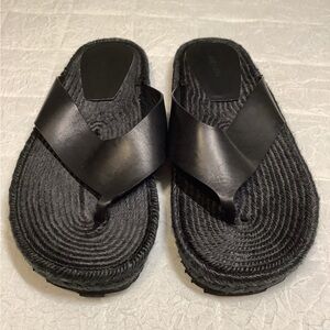 ME + EM leather Slides Size 38 New